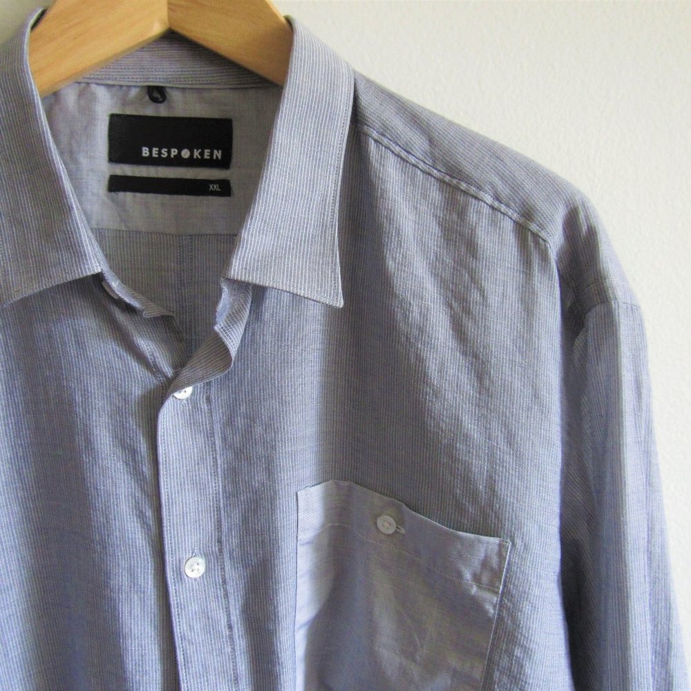 Bespoken Cotton Long Sleeve Shirt XL XXL